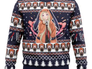 Runa Yomozuki Kakegurui Ugly Christmas Sweater - Image 1