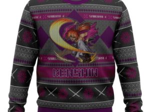 Rurouni Keshin Battousai Samurai X Ugly Christmas Sweater - Image 1
