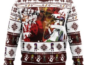 Saeko Busujima Highschool Of The Dead Ugly Christmas Sweater - Image 1
