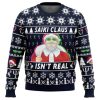 Saiki Claus Isnt Real The Disastrous Life Of Saiki K Ugly Christmas Sweater - Image 1