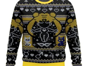 Sailor Moon Ugly Christmas Sweater Holiday Gift Holiday Gift - Image 1
