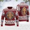 Saint Benedict Medal Ugly Christmas Sweater - Image 1