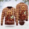 Saint Francis Of Assisi Ugly Christmas Sweater - Image 1
