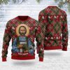 Saint Joseph Ugly Christmas Sweater - Image 1