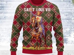 Saint Loui Vii Ugly Christmas Sweater - Image 1