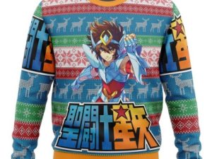 Saint Seiya Alt Ugly Christmas Sweater - Image 1