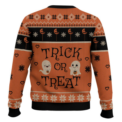 sam trick or treat ugly christmas sweater holiday gift 2 Sam Trick Or Treat Ugly Christmas Sweater Holiday Gift - Image 2