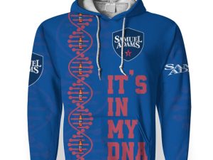Samuel Adams It's In My DNA-3D Unisex Hoodie - Image 1