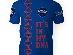 Samuel Adams It's In My DNA-3D Unisex T-Shirt - Image 1