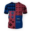 Samuel Adams Merry Christmas And -3D Unisex T-Shirt - Image 1