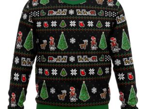 Samurai X Christmas Tree Ugly Christmas Sweater - Image 1