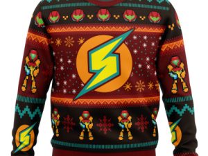 Samus Metroid Ugly Christmas Sweater - Image 1