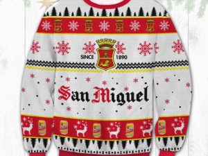 San Miguel Ugly Christmas Sweater For Holiday Xmas Gifts - Image 1