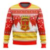 San Miguel United Kingdom Beer Ugly Christmas Sweater - Image 1