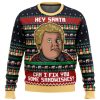 Sandwiches For Santa Bad Santa Ugly Christmas Sweater Holiday Gift - Image 1