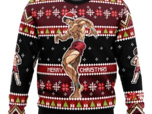 Santa Baki Ugly Christmas Sweater - Image 1