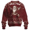 Santa Claus Pew Pew Ugly Christmas Sweater - Image 1