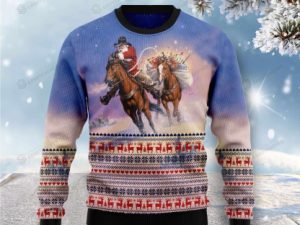 Santa Claus Sweater Ugly Christmas Sweater Funny Santa Claus Outfit History - Image 1