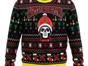 Santa Emeritus Papa Emeritus Ugly Christmas Sweater - Image 1