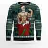 Santa Gymnastic Ugly Christmas Sweater - Image 1