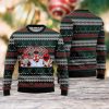 Santa Hockey Ugly Christmas Sweater - Image 1