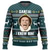 Santa I Know Him Elf Ugly Christmas Sweater - Image 1