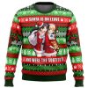 Santa Is On Leave Fate Ugly Christmas Sweater - Image 1
