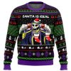 Santa Is Real Overlord Ugly Christmas Sweater - Image 1