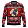 Santa Parker Spiderman Ugly Christmas Sweater - Image 1