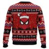 Santa Parker Spiderman Ugly Christmas Sweater - Image 2