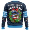 Santas Cookies Cookie Monster Ugly Christmas Sweater - Image 2