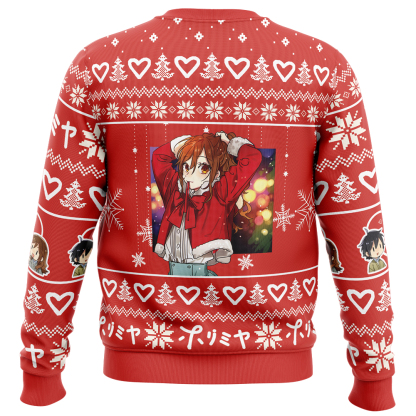 santas favorite mama horimiya ugly christmas sweater 2 Santas Favorite Mama Horimiya Ugly Christmas Sweater - Image 2