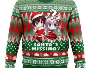 Santas Missing Charlotte Ugly Christmas Sweater - Image 1