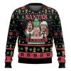 Santas Sleighers Grinch Ugly Christmas Sweater - Image 1