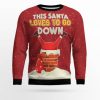 Satan Claus Ugly Christmas Sweater - Image 1