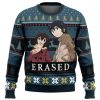 Satoru And Kayo Erased Ugly Christmas Sweater - Image 1