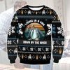 Saturday Night Live Matt Foley Livin In A Van Down By The River Ugly Christmas Sweater - Image 1