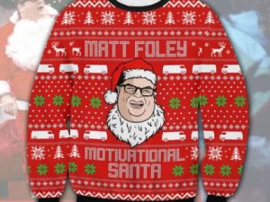 Saturday Night Live Matt Foley Ugly Christmas Sweater - Image 1