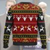 Saturday Night Live Sean Connery Suck It Trebek Ugly Christmas Sweater - Image 2