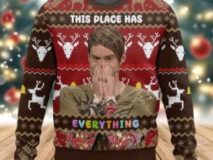 Saturday Night Live Stefon Ugly Christmas Sweater - Image 1
