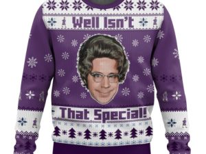 Saturday Night Live The Church Lady Magnet Well Isnt That Special Ugly Christmas Sweater - Image 1