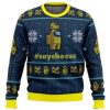 Say Cheese Among Us Ugly Christmas Sweater - Image 1