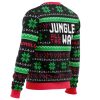 Schwarzenegger Predator Jungle All The Way Ugly Christmas Sweater - Image 2
