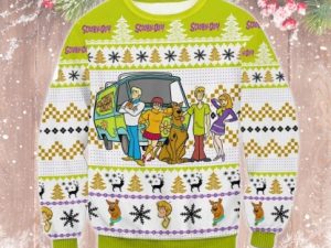 Scooby Doo And Friends Xmas Gifts Ugly Christmas Sweater - Image 1