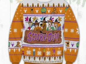 Scooby Doo Halloween Ugly Christmas Sweater - Image 1