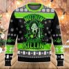 Scream Just Chilling Ugly Christmas Sweater - Image 1