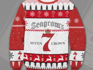 Seagrams 7 Ugly Christmas Sweater - Image 1