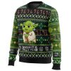 Season It Is Jolly To Be Yoda Ugly Christmas Sweater - Image 2