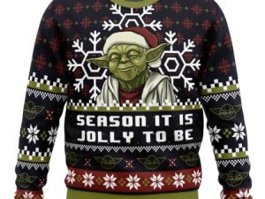 Season Jolly Cosmic Battles Ugly Christmas Sweater Holiday Gift - Image 1