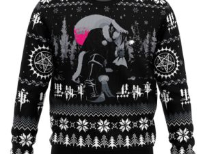 Sebastian Black Black Butler Ugly Christmas Sweater - Image 1